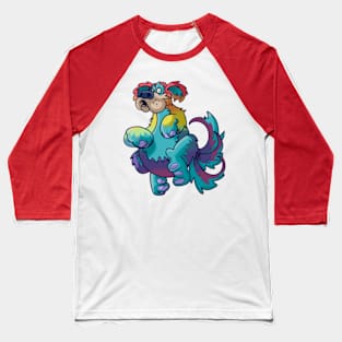 Alien dog Baseball T-Shirt